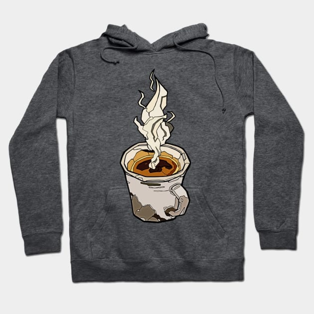 Espresso Hoodie by minniemorrisart